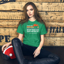 Load image into Gallery viewer, Dogs Over People Short-Sleeve Unisex T-Shirt - Dogs Over People