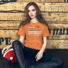 Load image into Gallery viewer, Dogs Over People Short-Sleeve Unisex T-Shirt - Dogs Over People