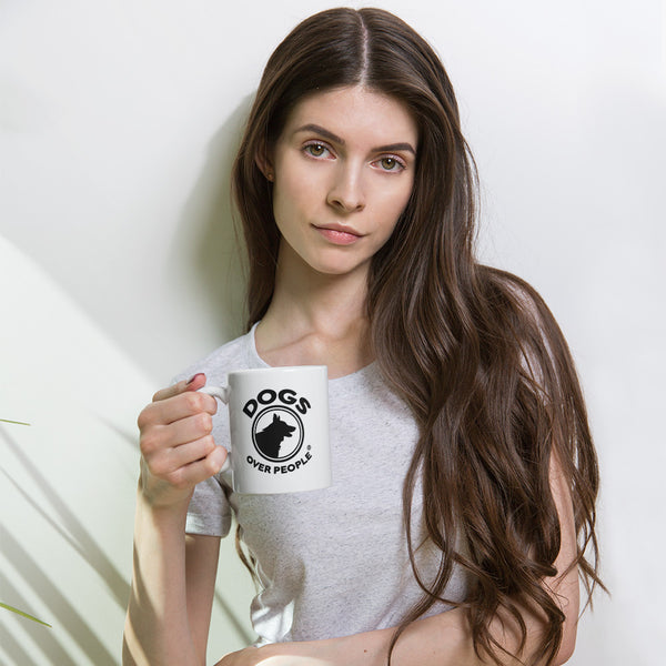 Dogs Over People Mug - Dogs Over People 