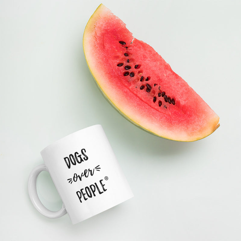 Dogs Over People Mug - Dogs Over People 