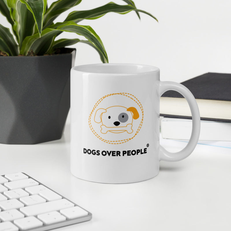 Dogs Over People Mug - Dogs Over People 