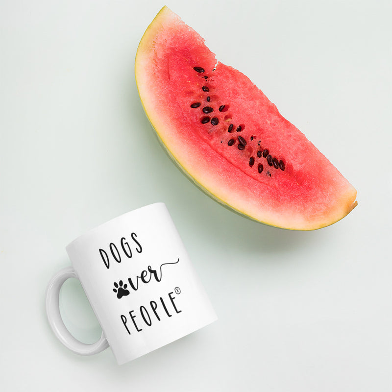 Dogs Over People Mug - Dogs Over People 