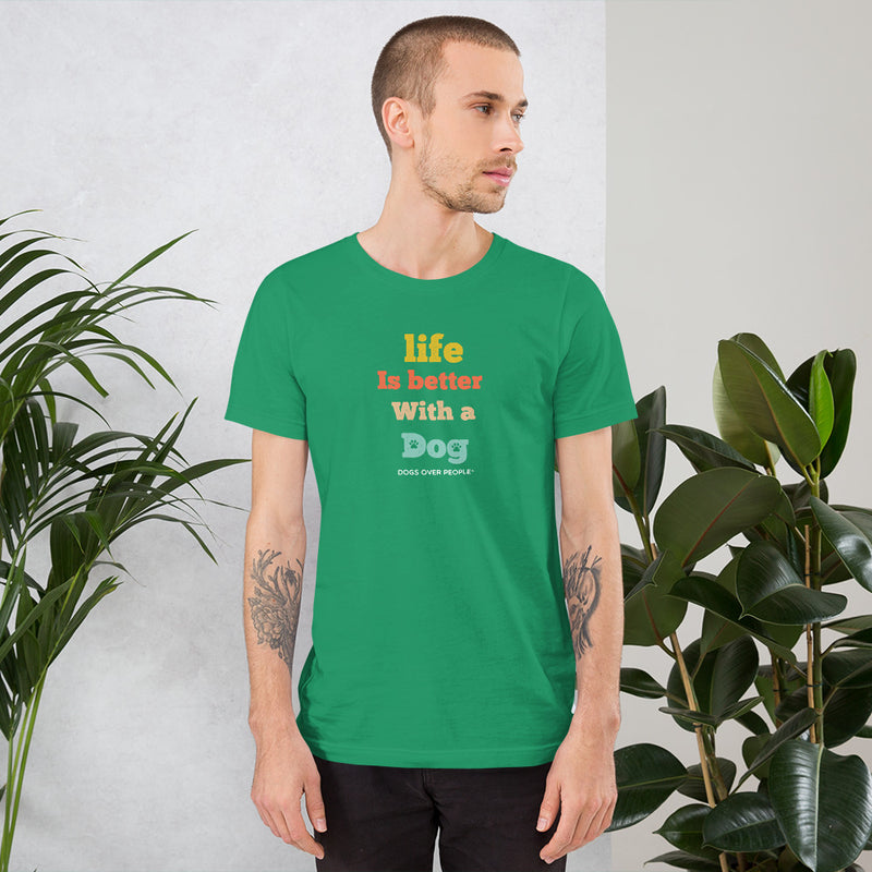 Dogs Over People Short-Sleeve Unisex T-Shirt - Dogs Over People 