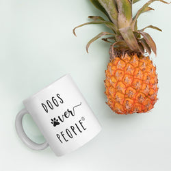 Dogs Over People Mug - Dogs Over People 