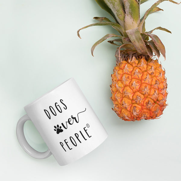 Dogs Over People Mug - Dogs Over People 