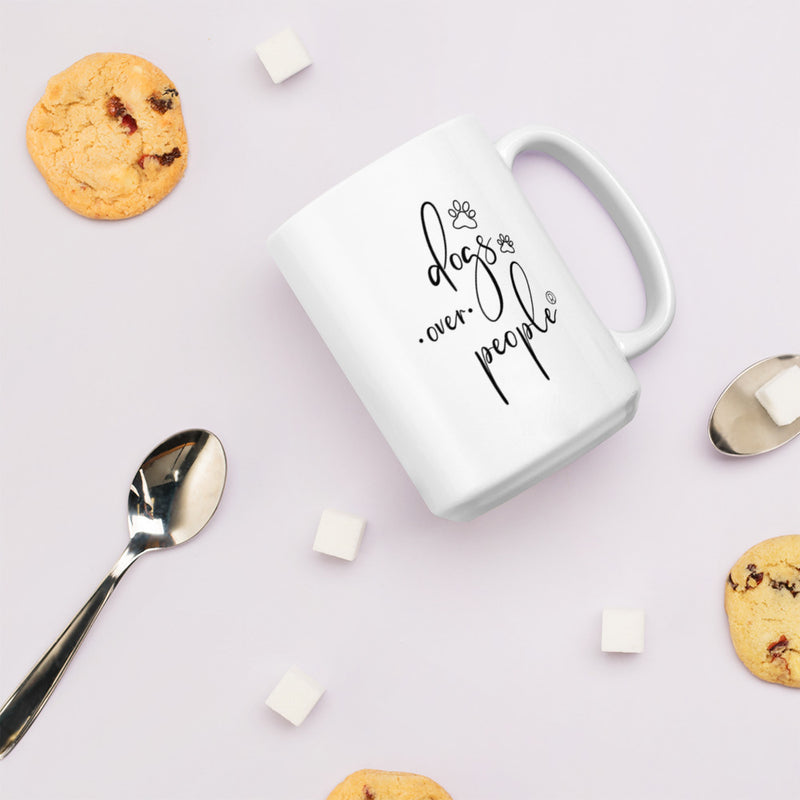 Dogs Over People Mug - Dogs Over People 