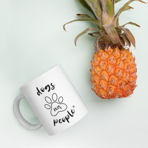 Dogs Over People Mug - Dogs Over People 