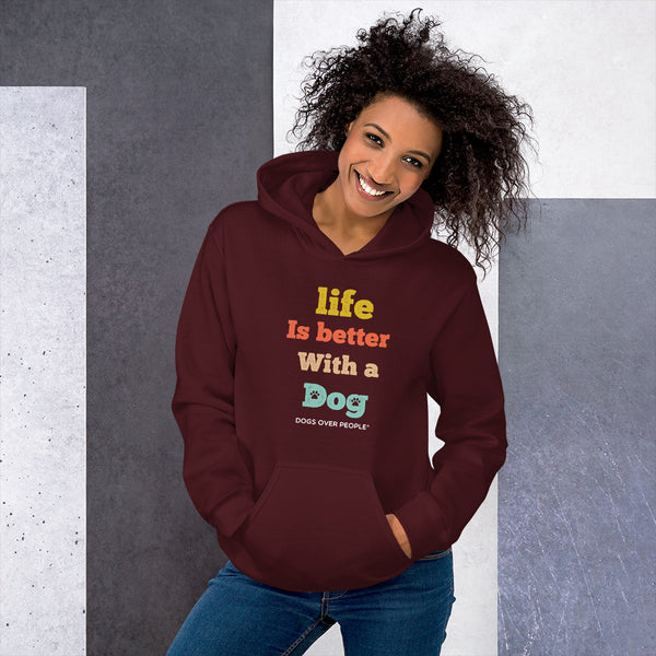 Dogs Over People Unisex Hoodie - Dogs Over People 
