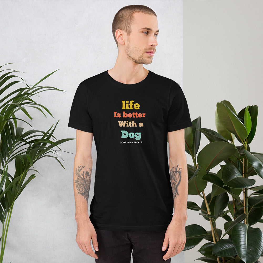 Dogs Over People Short-Sleeve Unisex T-Shirt - Dogs Over People 