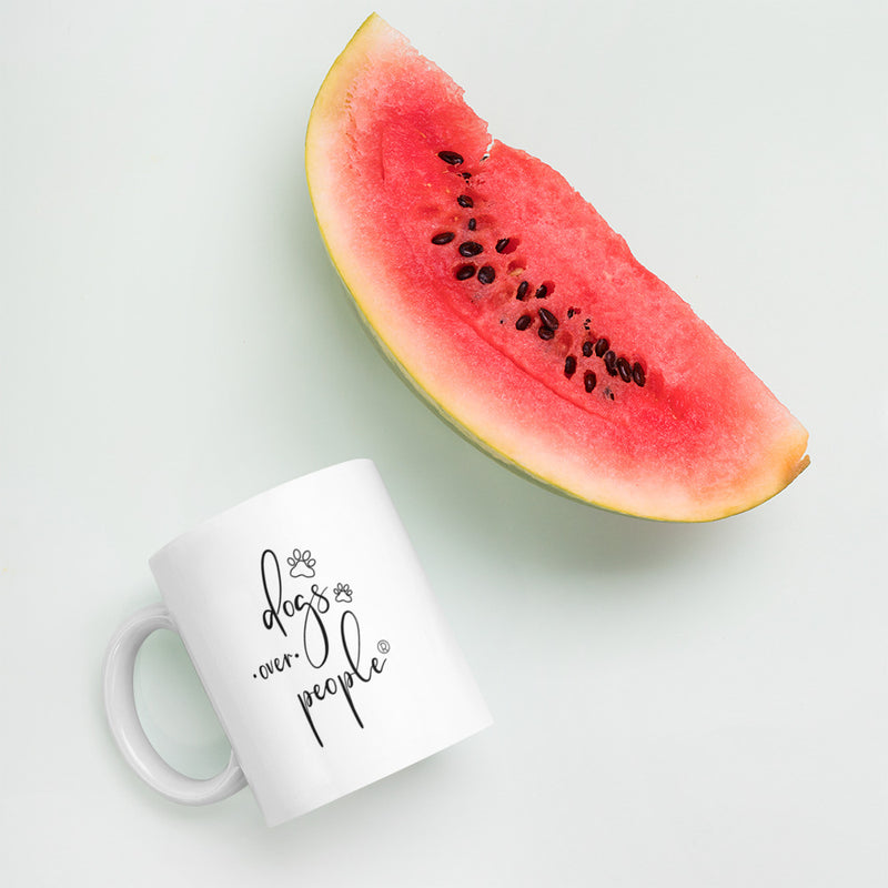 Dogs Over People Mug - Dogs Over People 