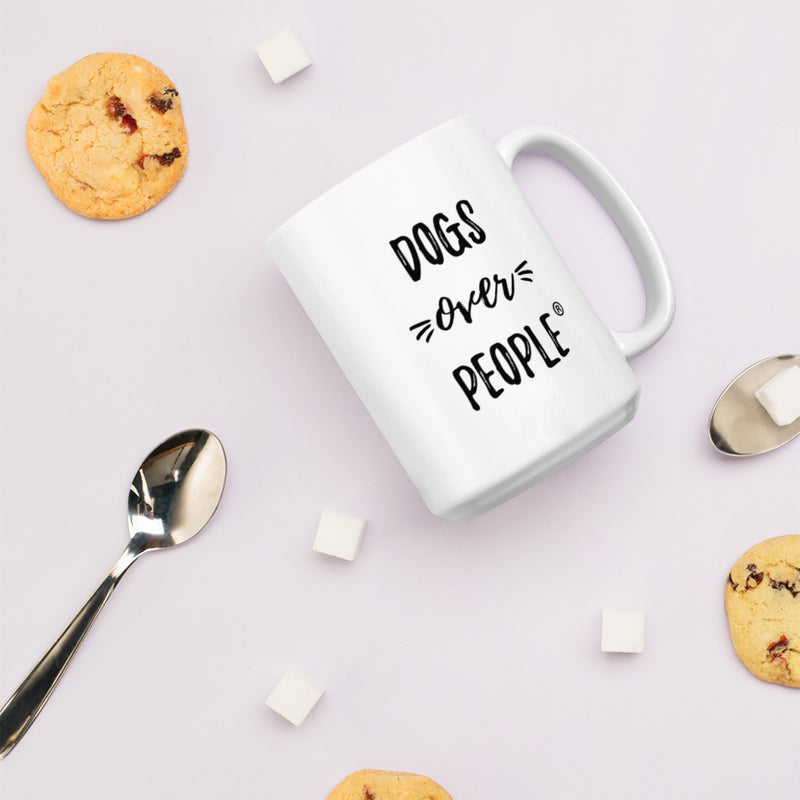 Dogs Over People Mug - Dogs Over People 