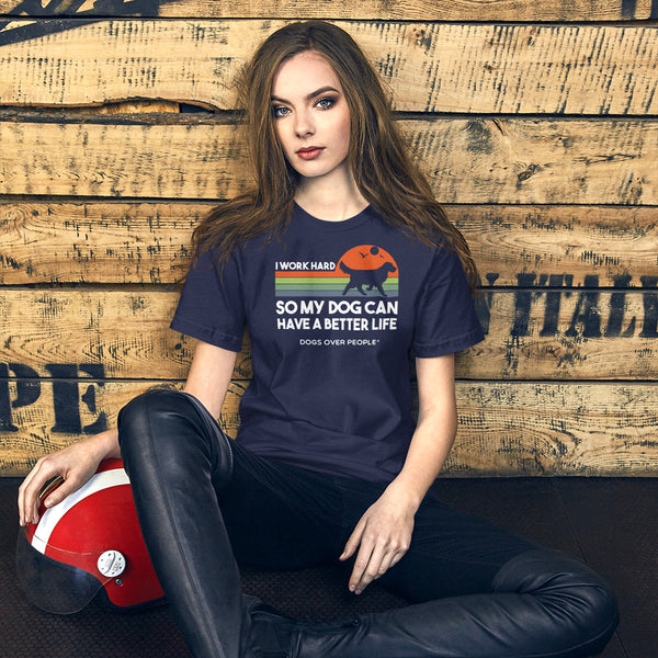 Dogs Over People Short-Sleeve Unisex T-Shirt - Dogs Over People 