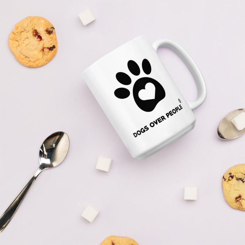 Dogs Over People Mug - Dogs Over People 