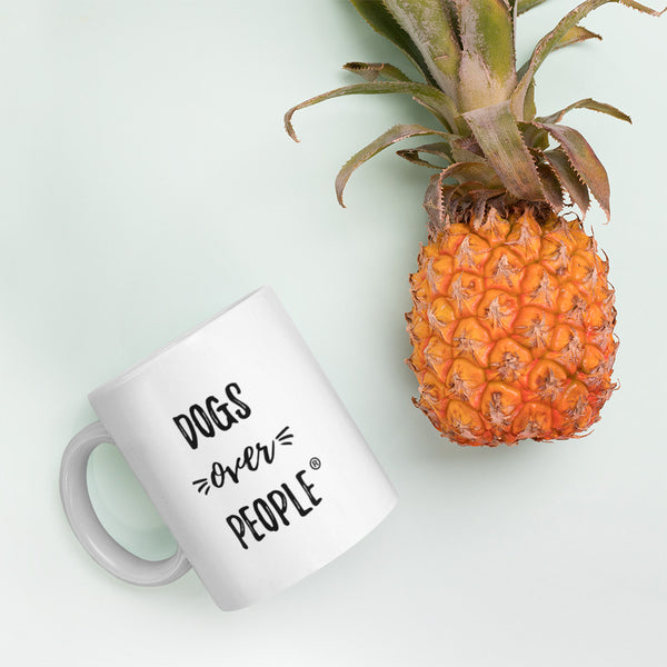 Dogs Over People Mug - Dogs Over People 