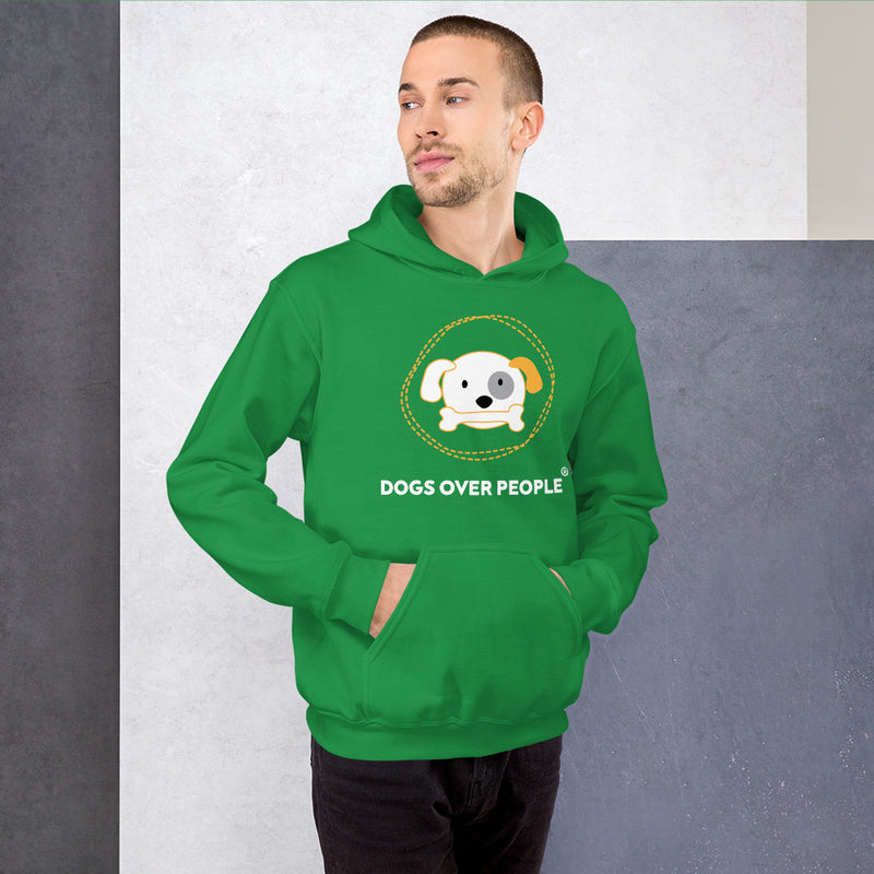 Dogs Over People Unisex Hoodie - Dogs Over People 