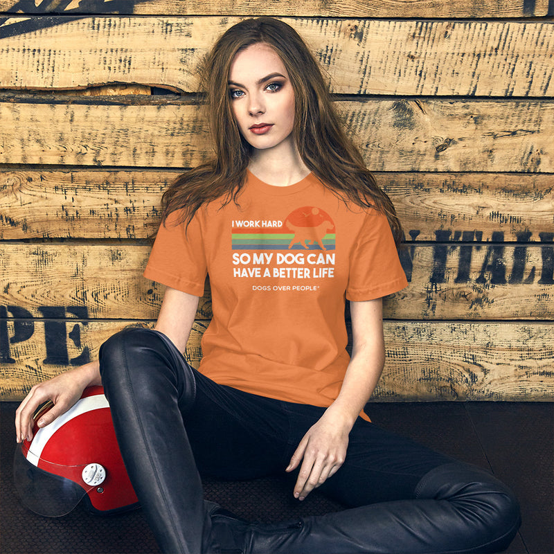 Dogs Over People Short-Sleeve Unisex T-Shirt - Dogs Over People 