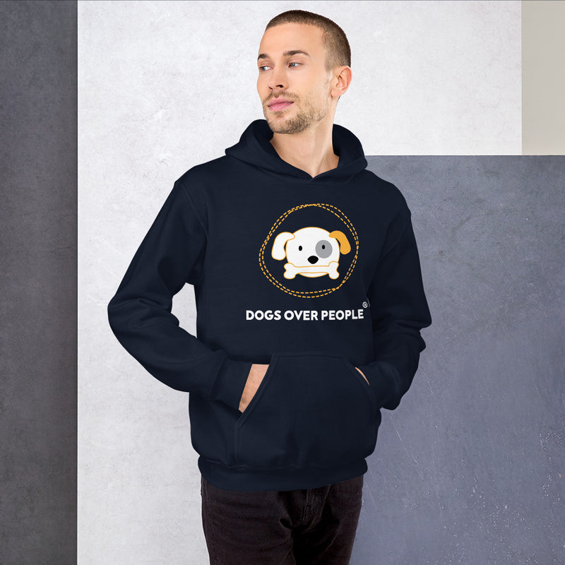 Dogs Over People Unisex Hoodie - Dogs Over People 