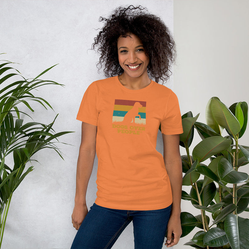 Dogs Over People Short-Sleeve Unisex T-Shirt - Dogs Over People 