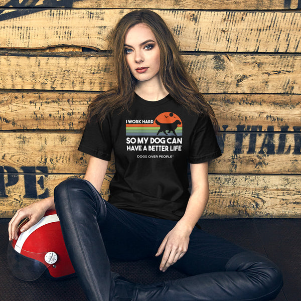 Dogs Over People Short-Sleeve Unisex T-Shirt - Dogs Over People 