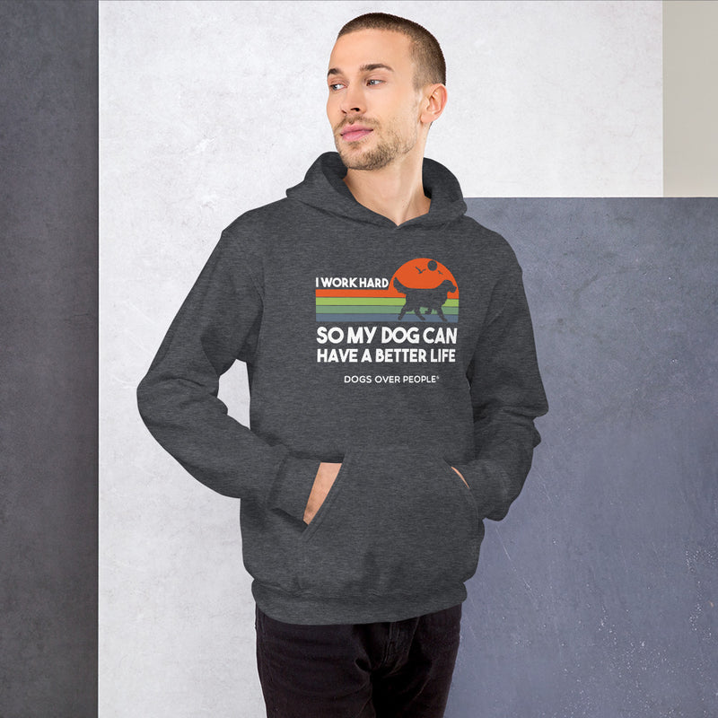 Dogs Over People Unisex Hoodie - Dogs Over People 