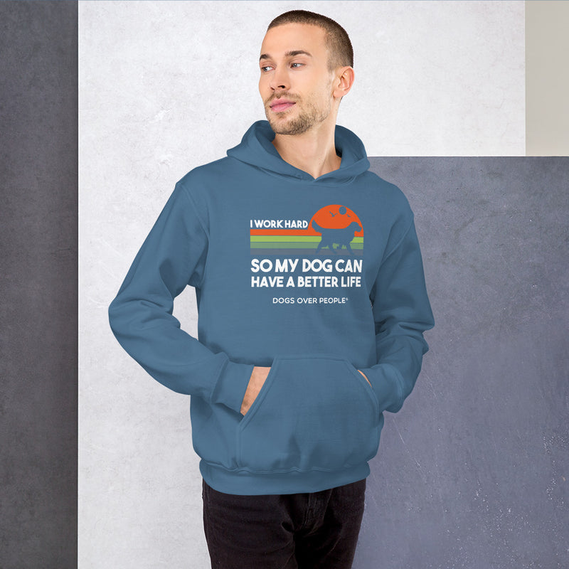 Dogs Over People Unisex Hoodie - Dogs Over People 