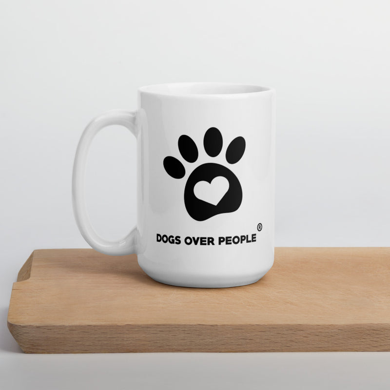 Dogs Over People Mug - Dogs Over People 