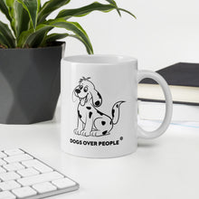 Load image into Gallery viewer, Dogs Over People Mug - Dogs Over People 
