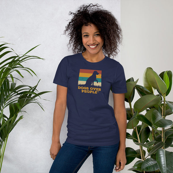 Dogs Over People Short-Sleeve Unisex T-Shirt - Dogs Over People 