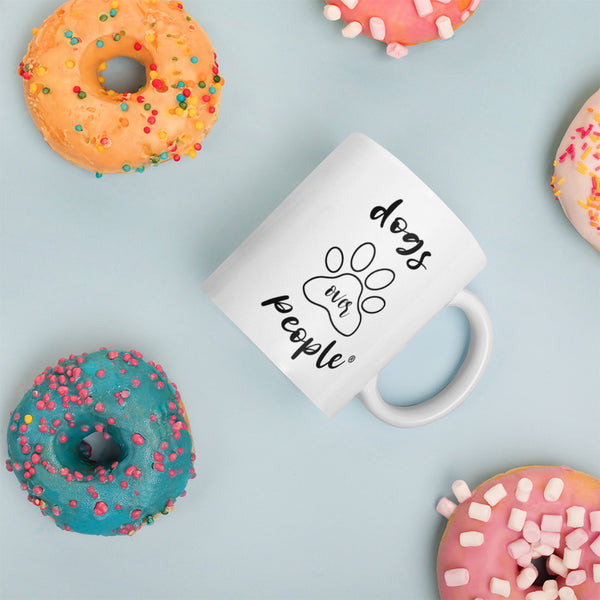Dogs Over People Mug - Dogs Over People 