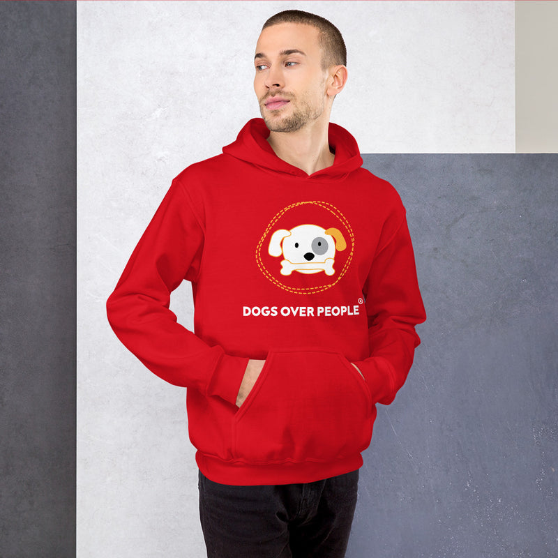Dogs Over People Unisex Hoodie - Dogs Over People 