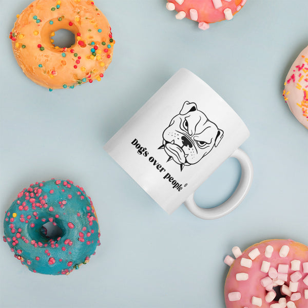 Dogs Over People Mug - Dogs Over People 