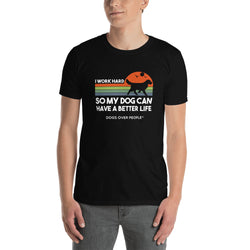 Dogs Over People Short-Sleeve Unisex T-Shirt - Dogs Over People 