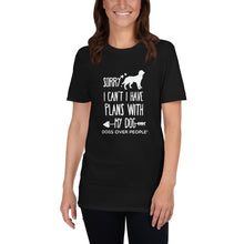 Load image into Gallery viewer, Dogs Over People Short-Sleeve Unisex T-Shirt - Dogs Over People 
