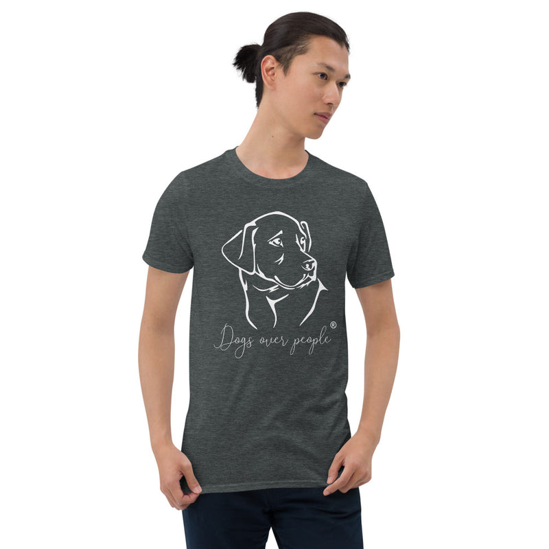 Dogs Over People Short-Sleeve Unisex T-Shirt - Dogs Over People 