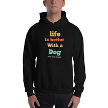 Load image into Gallery viewer, Dogs Over People Unisex Hoodie - Dogs Over People 
