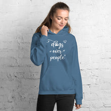 Load image into Gallery viewer, Dogs Over People Unisex Hoodie - Dogs Over People 
