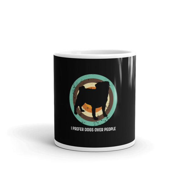 I Prefer Dogs Over People Mug - Dogs Over People 